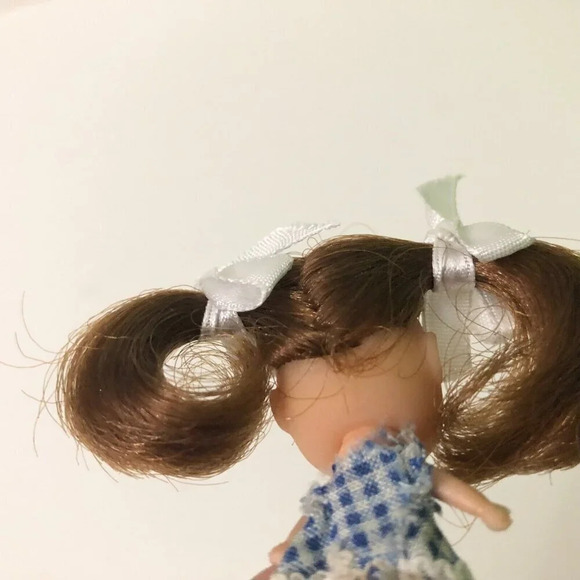 Vintage Liddle Kiddle Clone Doll Necklace Loop 2 Inch Tall - Picture 9 of 11